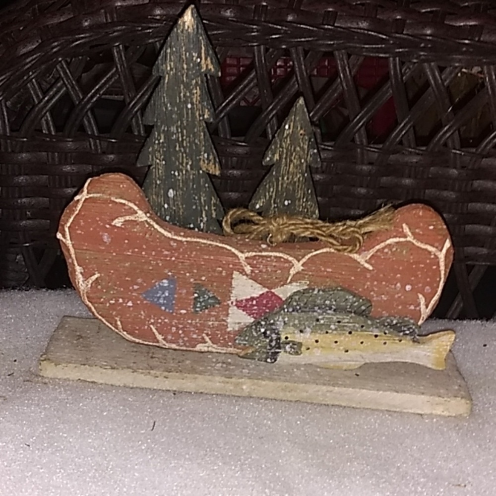 Great plains Christmas wood decor